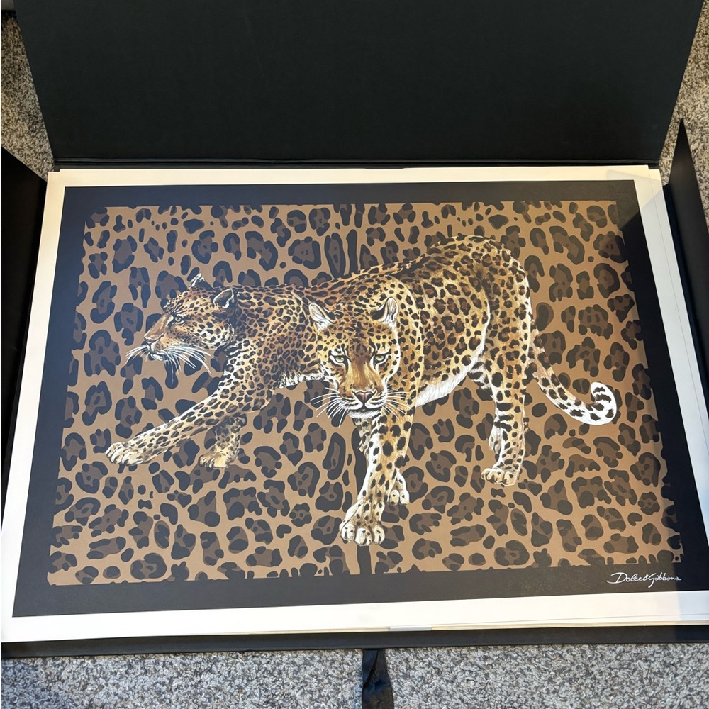 Dolce & Gabbana Casa Leopard Placemats